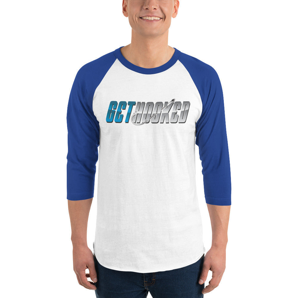 3/4 Sleeve Two Shaded Raglan Shirt